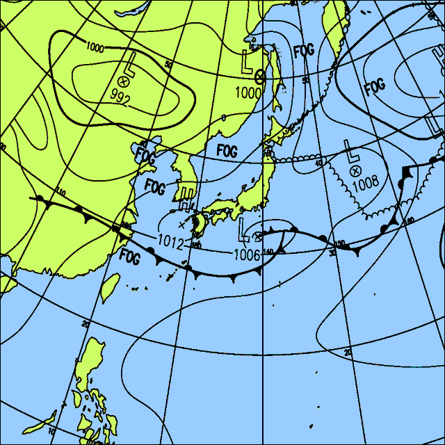 今日は北日本や南西諸島で曇りや雨、東〜西日本は天気回復