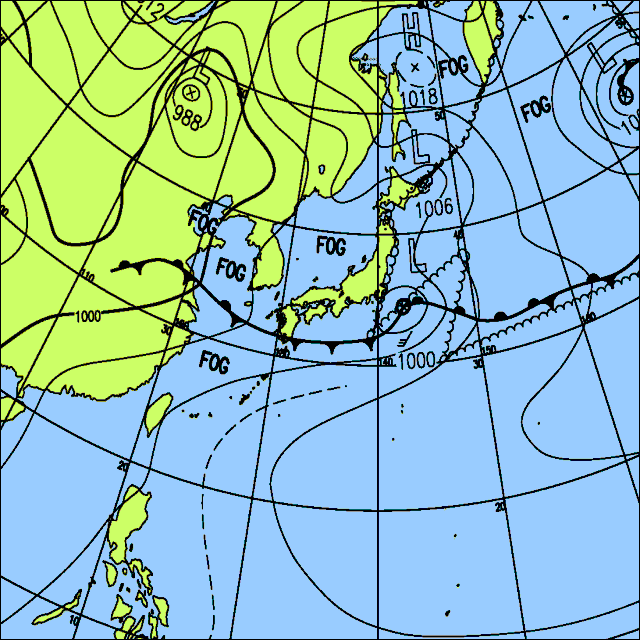 今日は東〜西日本、北海道で雨　雷を伴い激しく降る所も