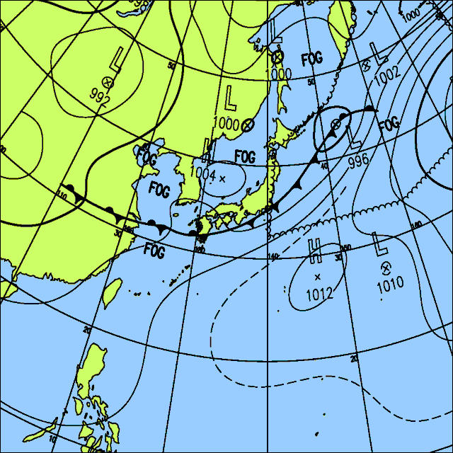 今日は西〜東日本を中心に雨　雷を伴い激しく降る所も