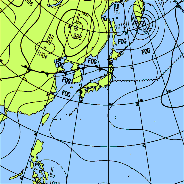 今日は本州・四国で曇りや雨　北海道・九州で晴れ