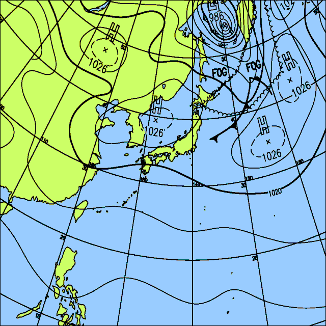 今日は全国的に曇りや雨　雷雨のおそれも