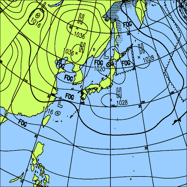 今日は北〜東日本の日本海側で雪や雨の降る所が多い