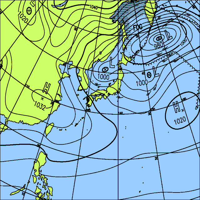 今日は日本海側で雪や雨　太平洋側でも雨や雪の降る所がある