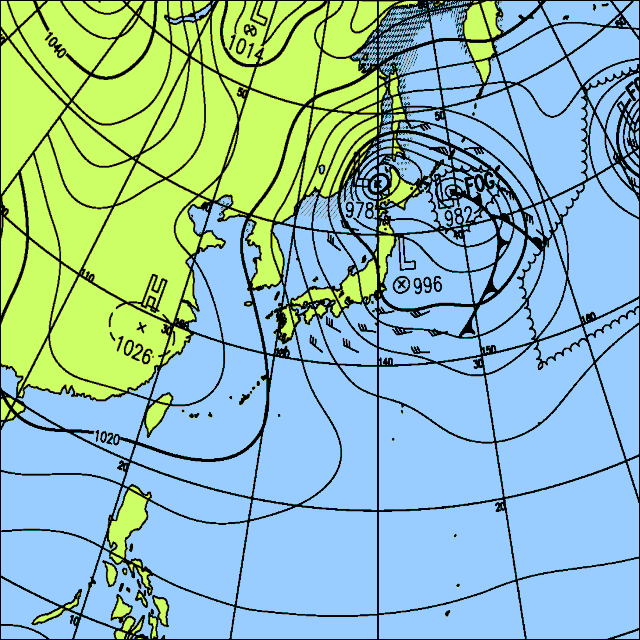 今日は北海道や東北から九州の日本海側を中心に雪や雨