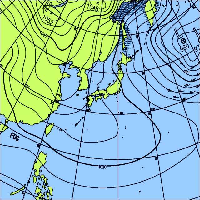 今日は山陰から北の日本海側を中心に雪が降るでしょう