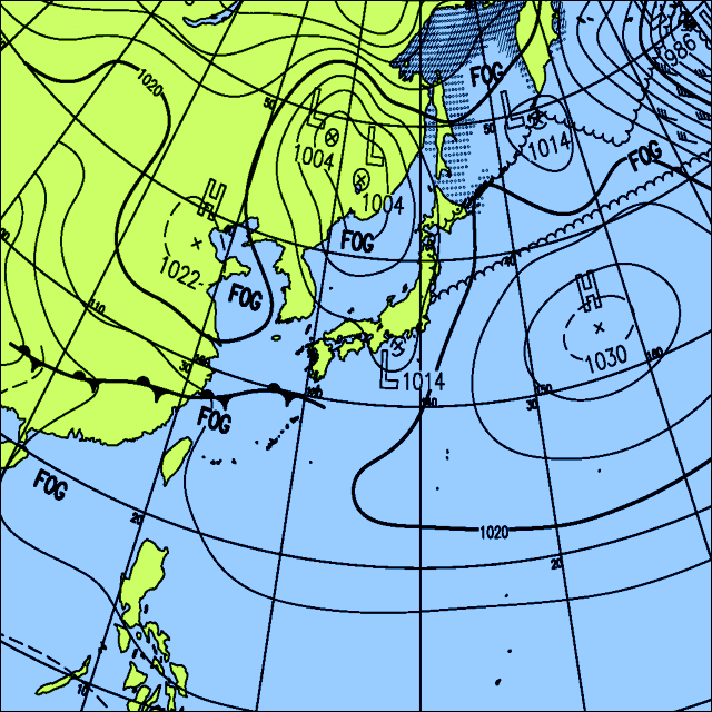 今日は東北・東日本・近畿で雨　雷を伴う所も