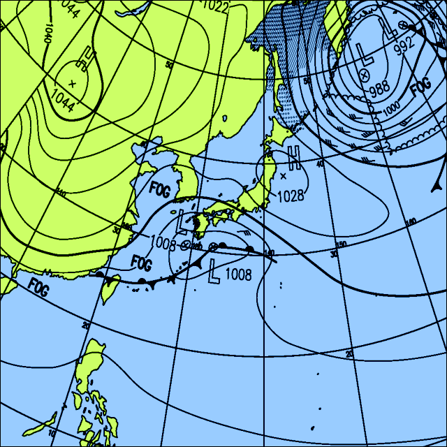 今日は東日本から西日本は曇りや雨　北日本も雪や雨の所がある
