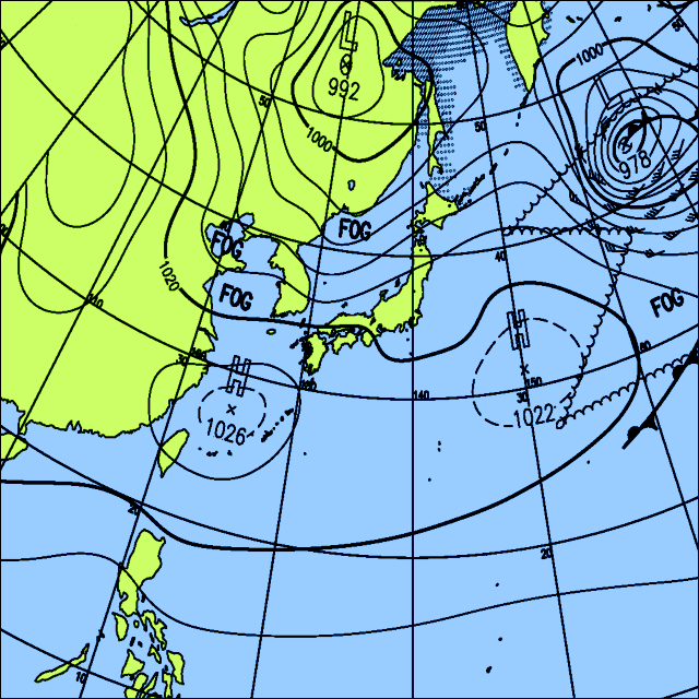 今日は日本海側で曇りや雪・雨も、太平洋側は晴れる所が多い