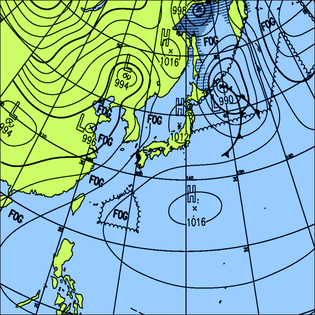 今日は北日本で雨や雪　東日本から西日本はおおむね晴れる