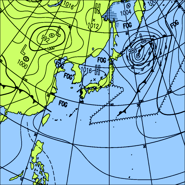 今日は東北を中心に雨の所も西日本では晴れる所もあるでしょう