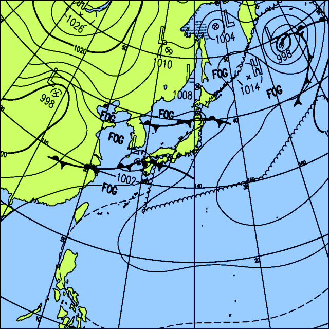 今日は東北や西日本を中心に雨や雷雨となる所があるでしょう