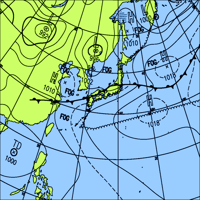 今日は東北から九州で曇りや雨　西日本は大雨のおそれも