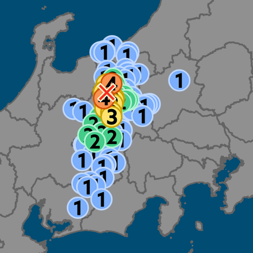 長野県松川村などで震度４