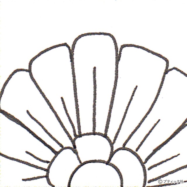 ゼンタングルのおすすめパターン「Flora（フローラ）」描き方
