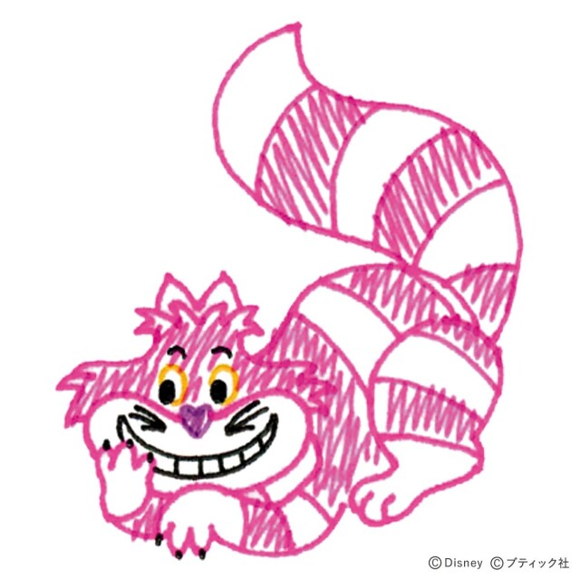 ボールペンイラスト チェシャ猫 の描き方 コラム 緑のgoo