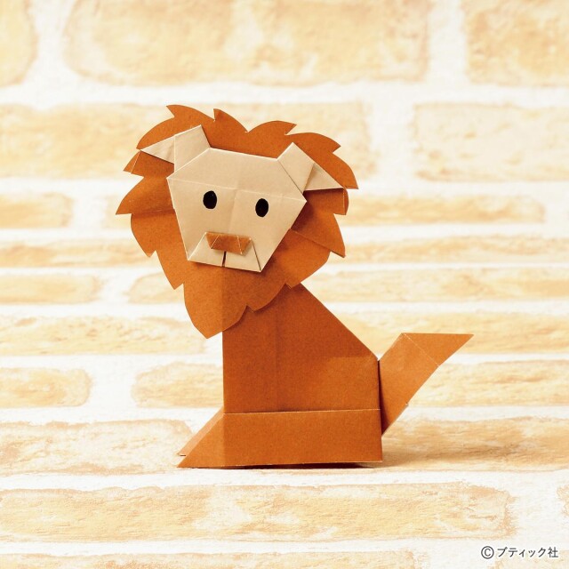 折り紙 かっこいいライオン の作り方 コラム 緑のgoo