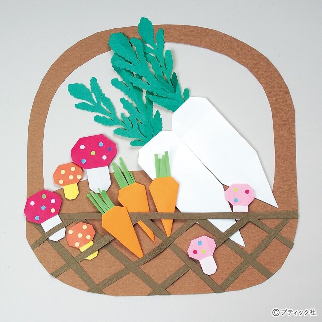 折り紙でおままごと 野菜 きのこ 大根 人参 の折り方 コラム 緑のgoo