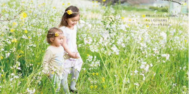 小さなお子様からお年寄りまで、生花でおしゃれに「花飾り」を楽しもう！