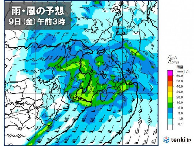 関東2週間天気　いよいよ梅雨入りへ　9日は大雨に警戒　台風3号の動向にも警戒を