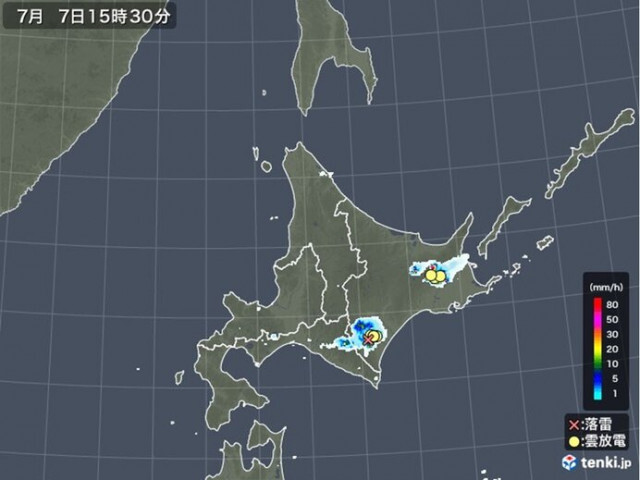 北海道　きょう7日は落雷や突風の恐れ　週末は猛暑日一歩手前の暑さで熱中症警戒