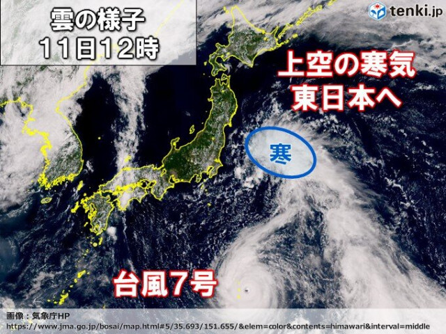 関東週間予報　台風が近づく前から不安定　お盆休み後半は台風の進路次第で大荒れに