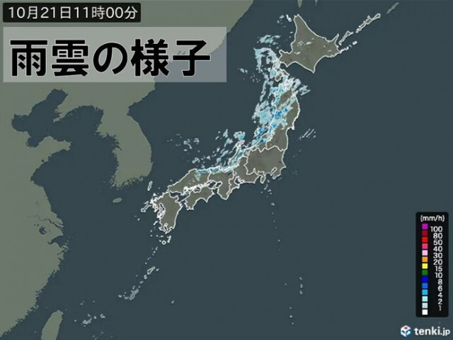 冬型の気圧配置　日本海側は時雨　強い寒気南下のピークは今夜