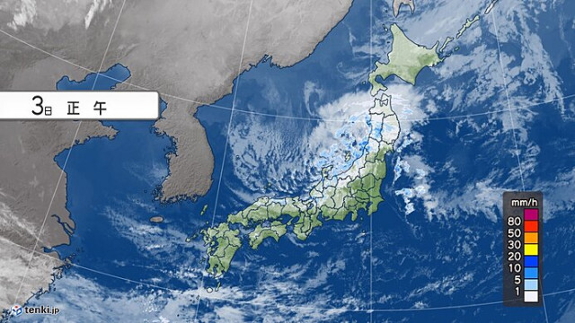 北陸・東北日本海側　今夜にかけて大気の状態不安定　強い雨や落雷・竜巻に注意