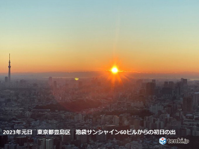 関東地方の年末年始の天気は?　暖かい年明けで初日の出を拝むチャンスあり