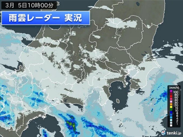 東京都心はランチタイムから雨に注意　お帰りの時間は本降りの雨　山沿いは雪