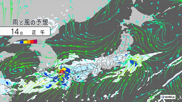九州北部・山口県に線状降水帯発生予測情報　大雨に厳重警戒
