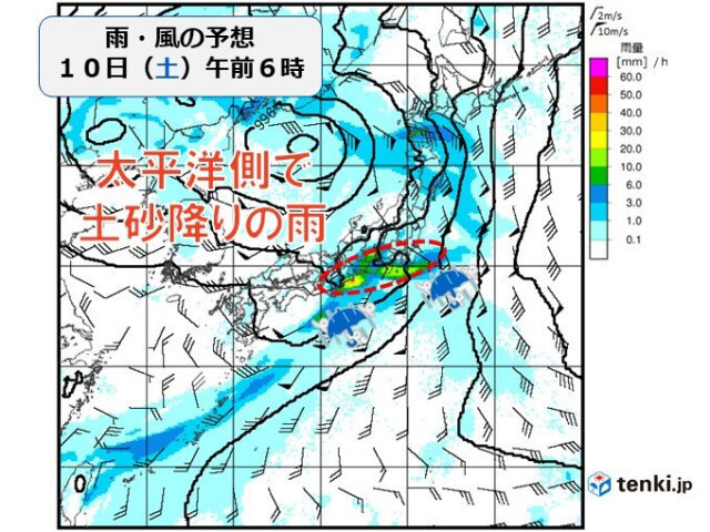 9日から10日は関東を含め広い範囲で土砂降りの大雨　沖縄地方では雨期を報せる雨に