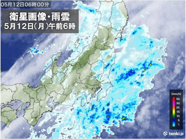 関東　12日は所々で雨　13日以降は夏の暑さ　蒸し暑い日が増えるため熱中症対策を