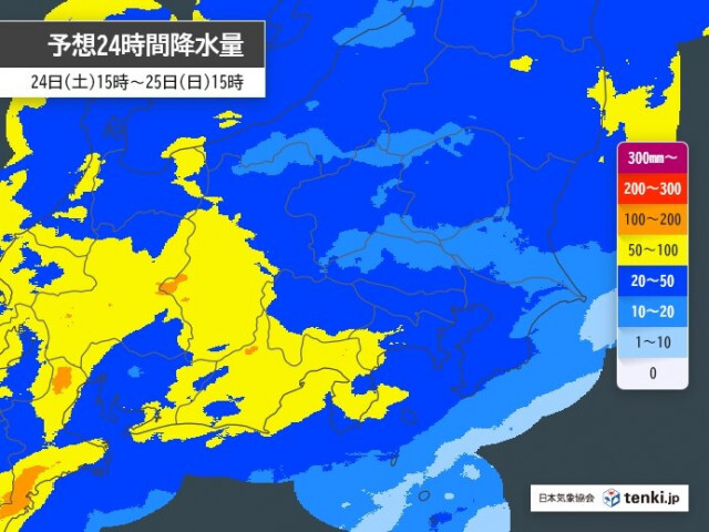 関東甲信は明日25日にかけて大雨のおそれ　梅雨入りはいつ?　2週間天気