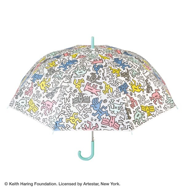 雨の日を楽しく彩るキース・へリングのビニール傘がセブン-イレブンより登場