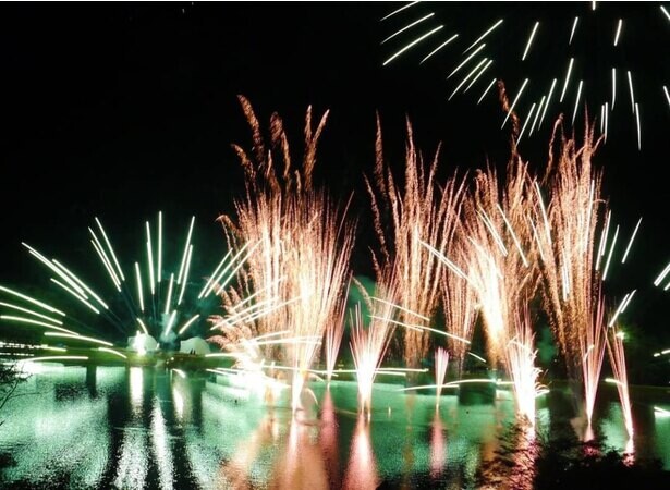 那須の夜空を鮮やかに彩る！「開園55周年記念りんどう湖花火大会」が栃木県で開催