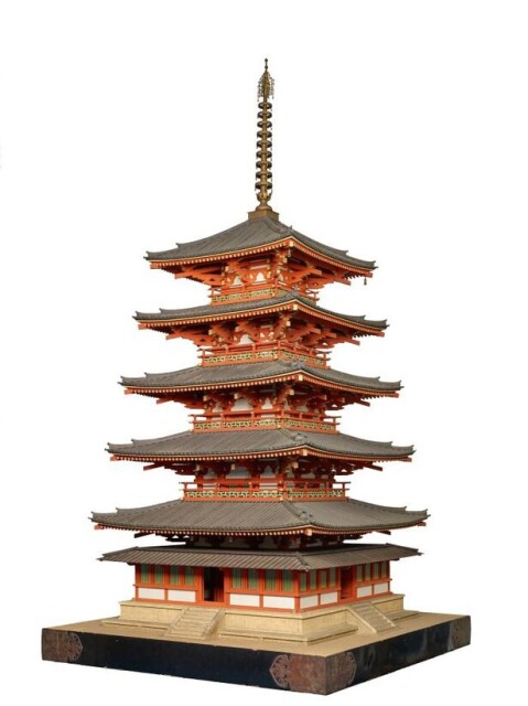 宮城県の東北歴史博物館で「伝わるかたち／伝えるわざ－伝達と変容の日本建築」が開催中！法隆寺五重塔模型などを展示