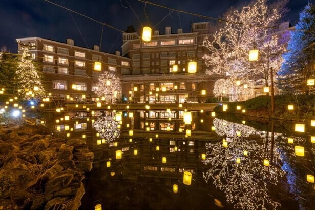 400個のランタンがガーデンを照らす！宮城県の仙台ロイヤルパークホテルで「ガーデンイルミネーション2020-2021」が開催中