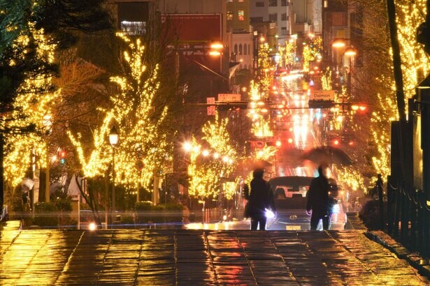 未来への希望の光が輝く、長野県長野市で「善光寺表参道イルミネーション」開催