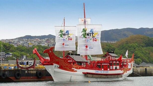 長崎県と角川文化振興財団が共同プロジェクトを発表！“平和のシンボル”である遣唐使船で「海上聖火リレー」を実施