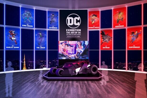 東京シティビューで「DC展 スーパーヒーローの誕生」が開催！最大級のアメコミ・DCコミックスの世界へ