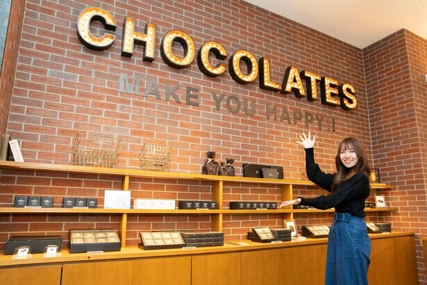 【Pocochaコラボ】カフェもショッピングも楽しめる！おしゃれな店内でネットショップ発の本格チョコを体験