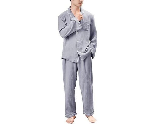 【21%OFFで2363円！Amazonセール特価】Yoimiraのメンズパジャマがお得！ふんわり柔らかな綿100％生地