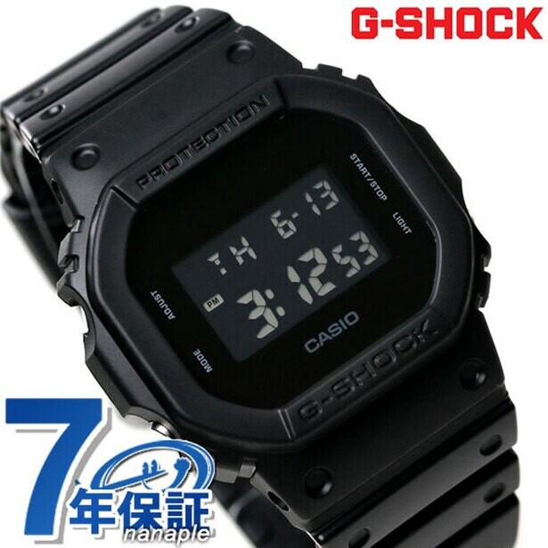 腕時計が“映える”この季節、魅惑の“黒”【G-SHOCK】を「楽天市場」にて１万円以下で手に入れる