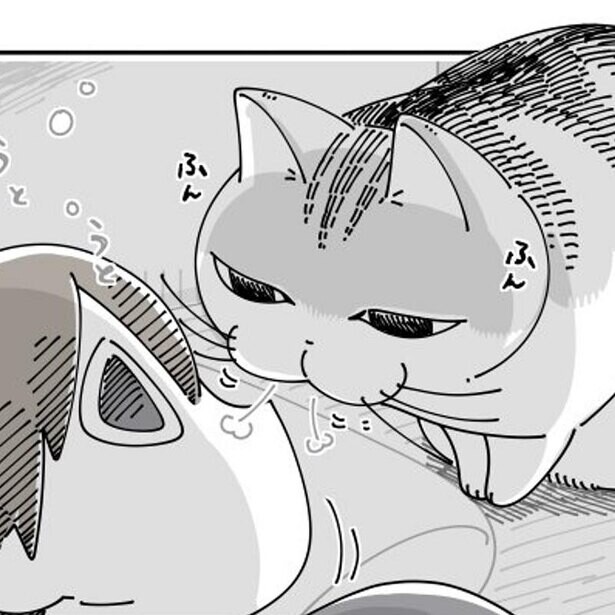 【漫画】「鼻息の後は鼻ピト…」愛猫による、“地味なのに圧のある起こし方”でコメント欄は大盛り上がり！アナタの愛猫はどんな起こし方？