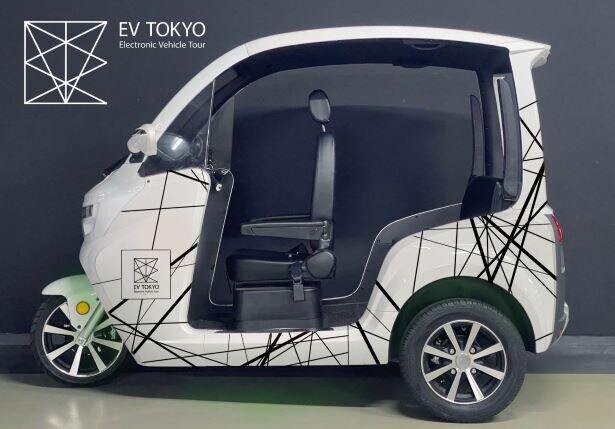 解放感のあるSDGsな電動三輪バイク「EVトゥクトゥク」を使った東京観光ツアー「EV TOKYO」