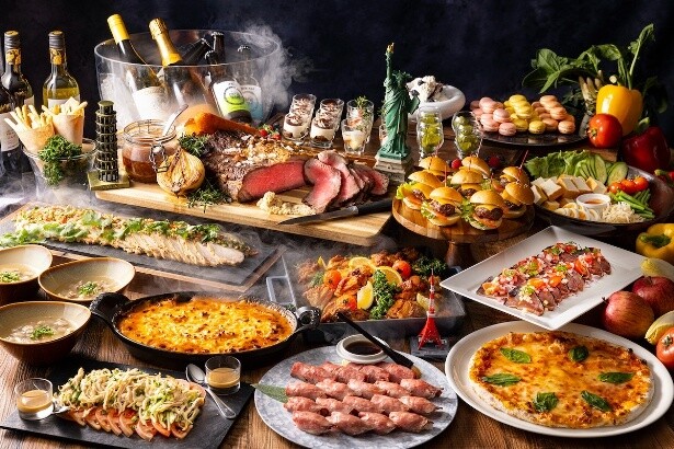 「ハイアット リージェンシー 東京ベイ」で、世界各国の肉料理を楽しめるランチブッフェが5月7日まで期間限定開催