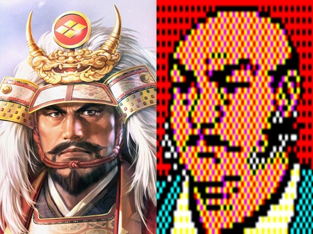 初期作の武田信玄はアゴ髭がなく、貫禄十分の三重アゴとモミアゲが魅力？「信長の野望」シリーズに見る“武田信玄”グラフィックの変遷