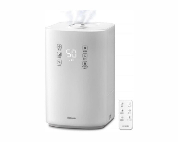 ウイルス対策もできる【アイリスオーヤマ】の加湿器がAmazonセールに登場！乾燥するこの季節に、あなたの喉を優しく癒す！