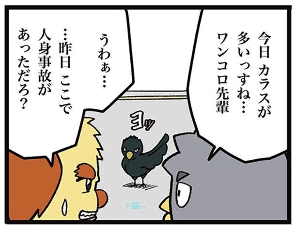 恐ろしい事実にドン引き！人身事故の現場に群がるカラスの目当てとは【漫画家インタビュー】