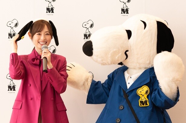 スヌーピーミュージアムがついにリニューアルオープン！セレモニーに駆けつけた福原遥も「最高！」と絶賛